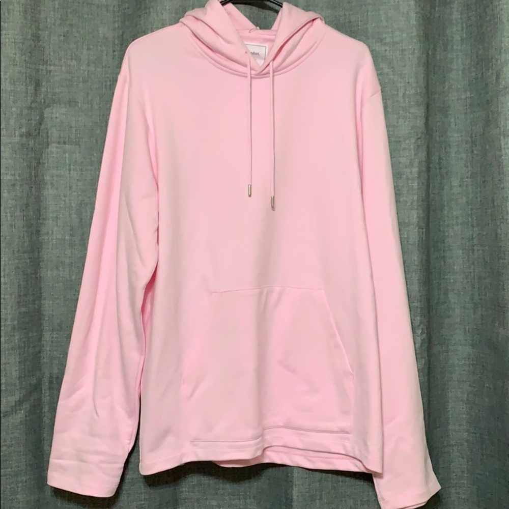 HELMUT LANG Men’s Jeremy Deller Light pink Hoodie